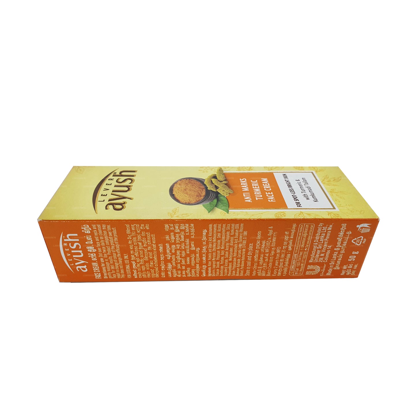 Ayush Turmeric gezichtscrème (50 g)