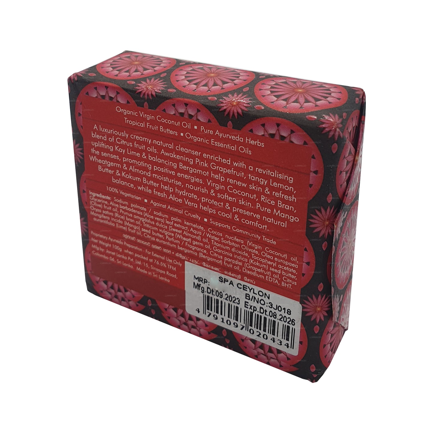 Spa Ceylon Grapefruit Coconut Luxe Zeep (100 g)