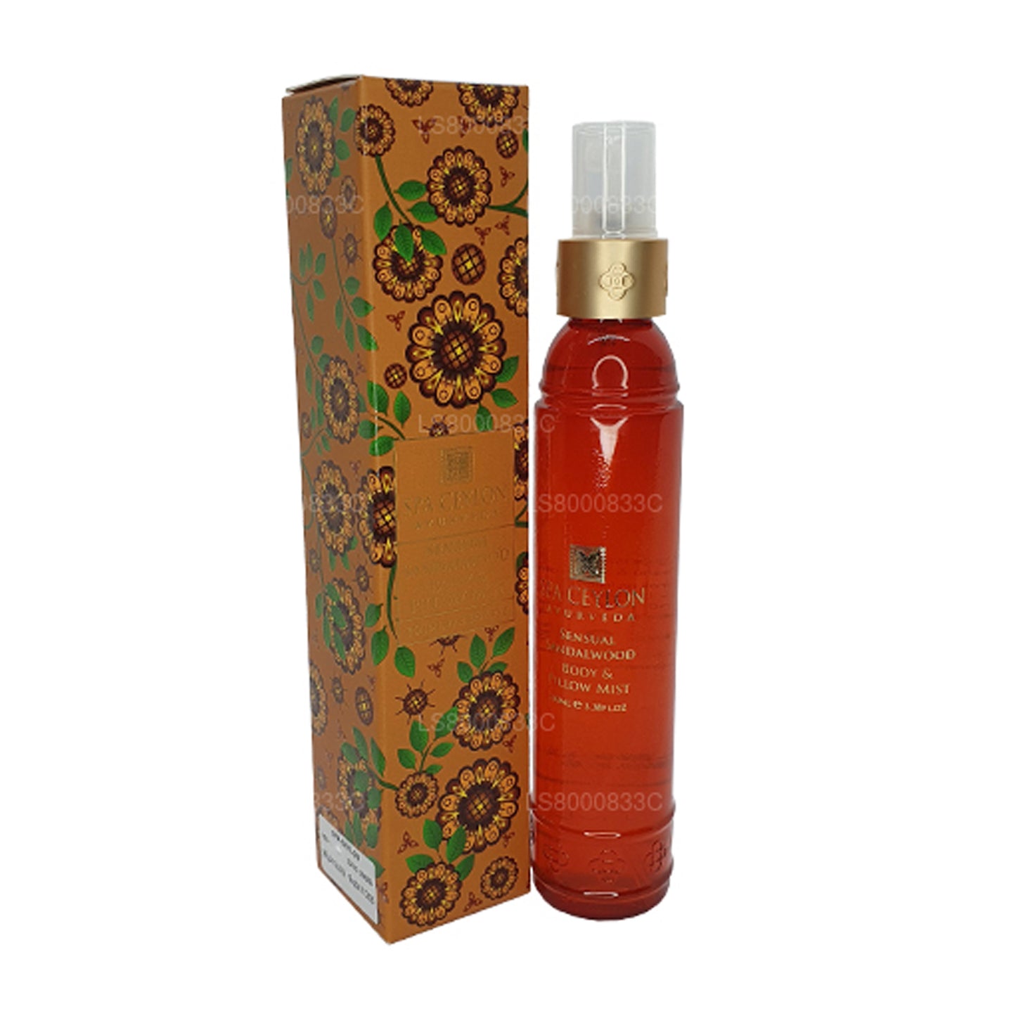 Spa Ceylon Sensual Sandalwood lichaams- en kussenspray (100 ml)