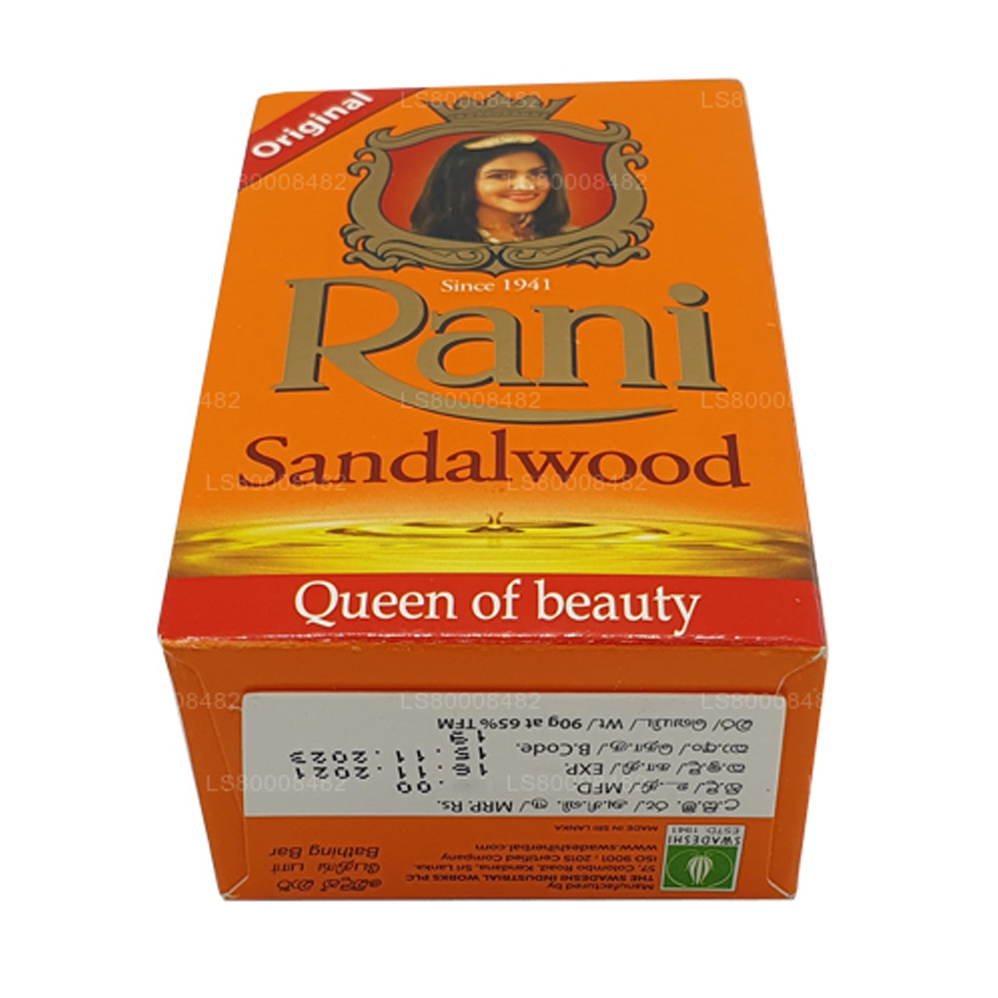 Swadeshi Rani sandelhoutzeep (90 g)