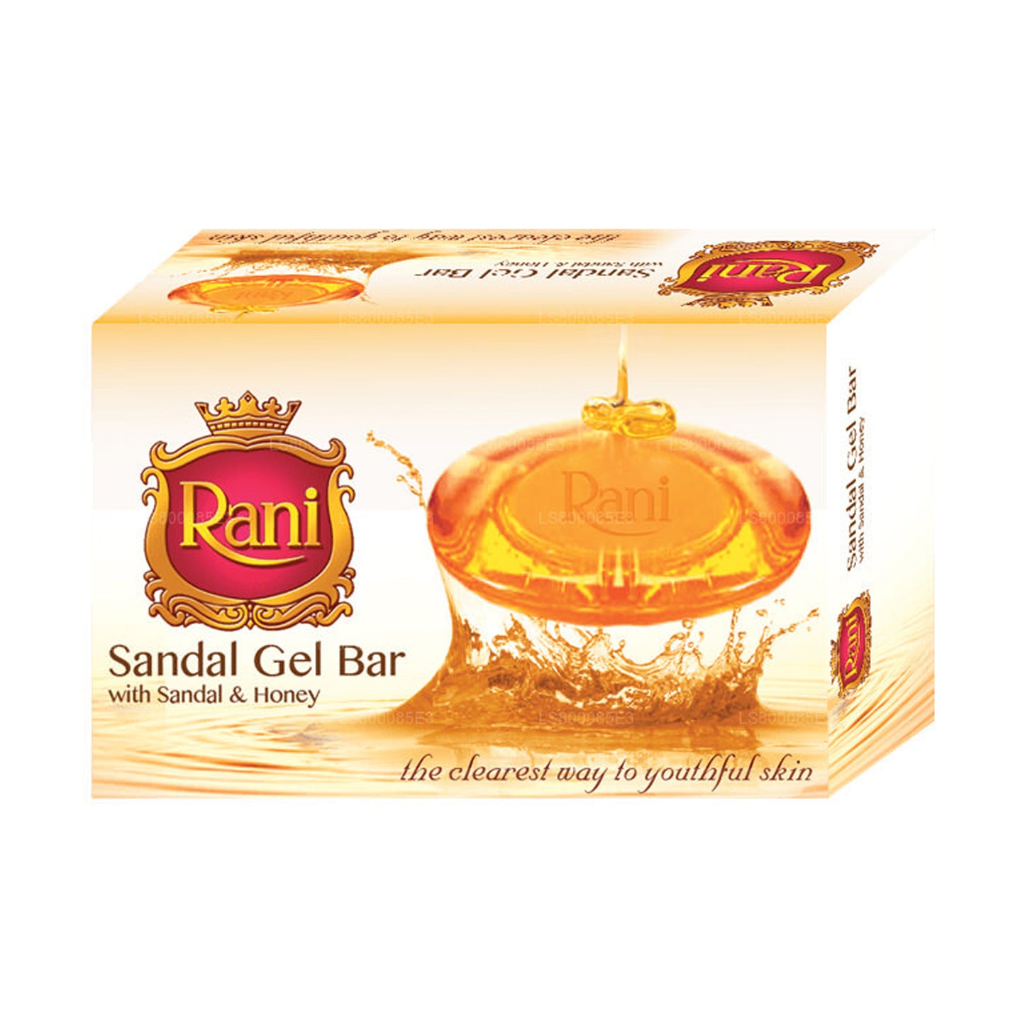 Swadeshi Rani sandaalgel met sandaal en honingzeep (70 g)