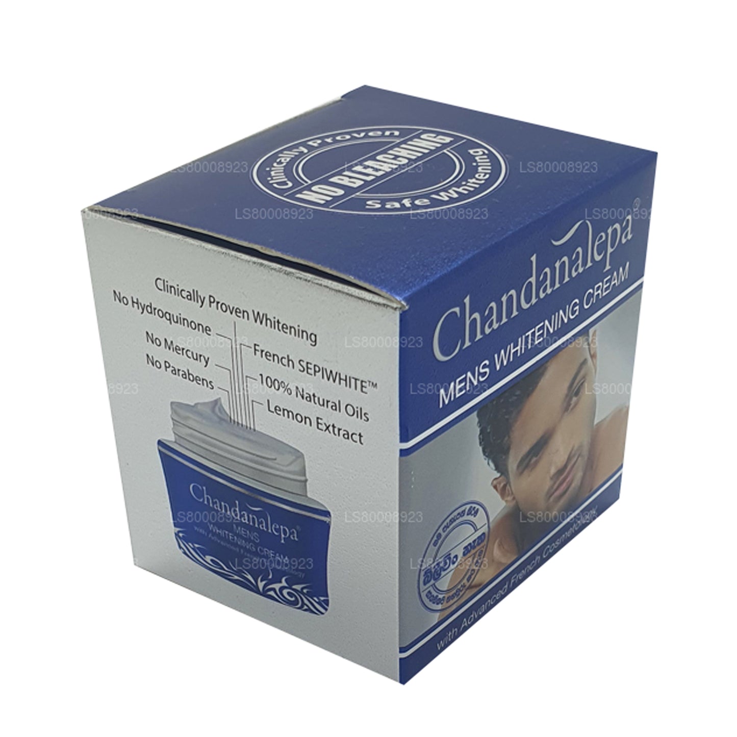 Chandanalepa Bleekcrème voor heren (20 g)