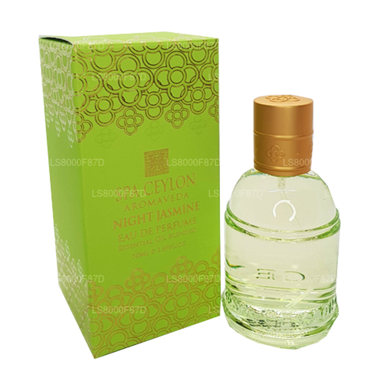 Spa Ceylon Night Jasmine Eau De Perfume etherische olie gemengd (50 ml)
