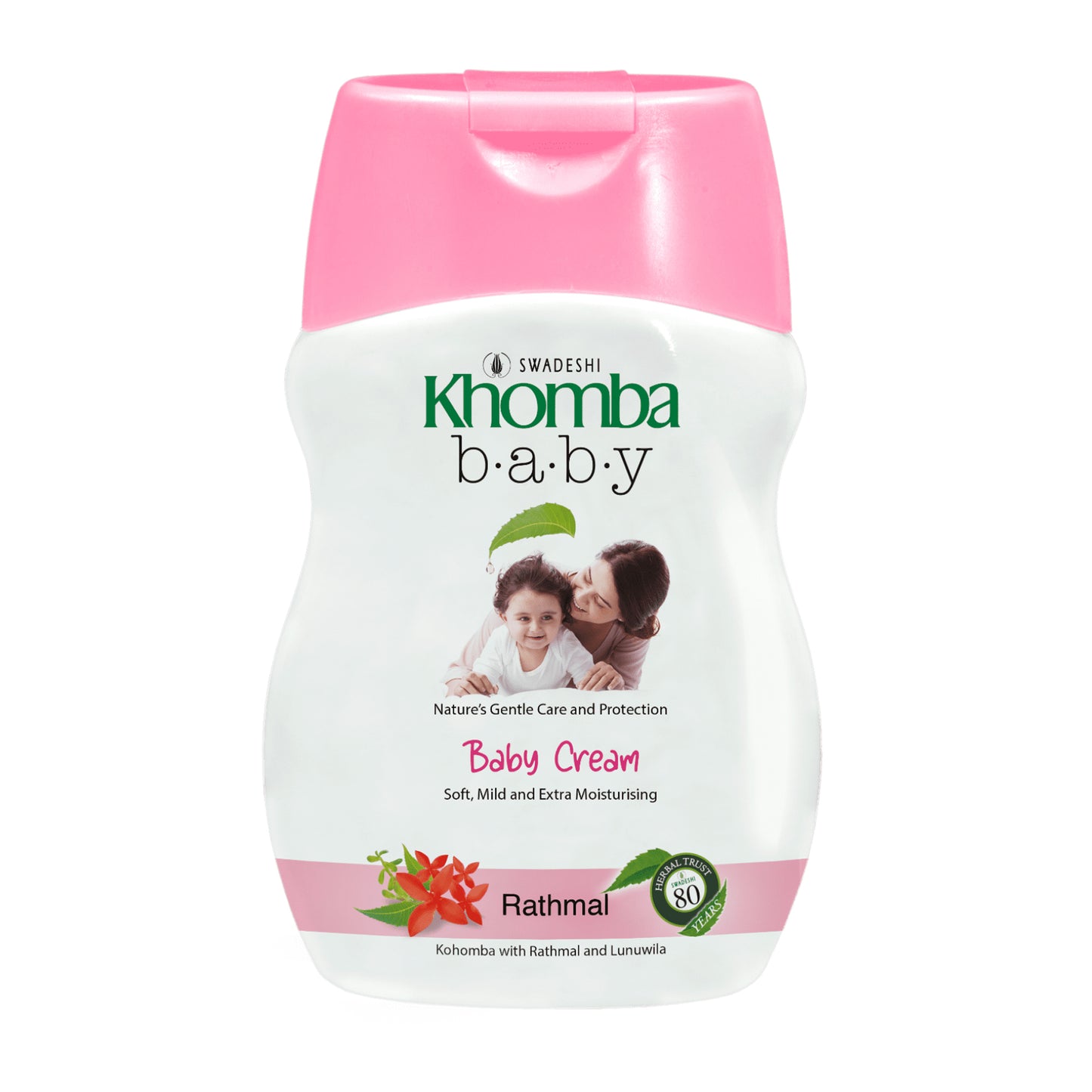 Swadeshi Khomba Baby Cream Floral (100ml)