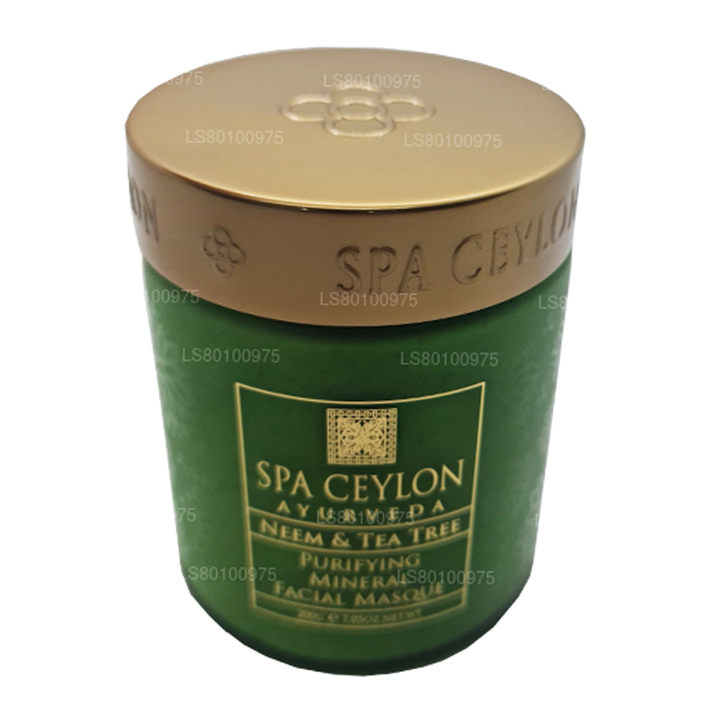 Spa Ceylon zuiverend mineraalmasker voor neem en theeboom (200 g)