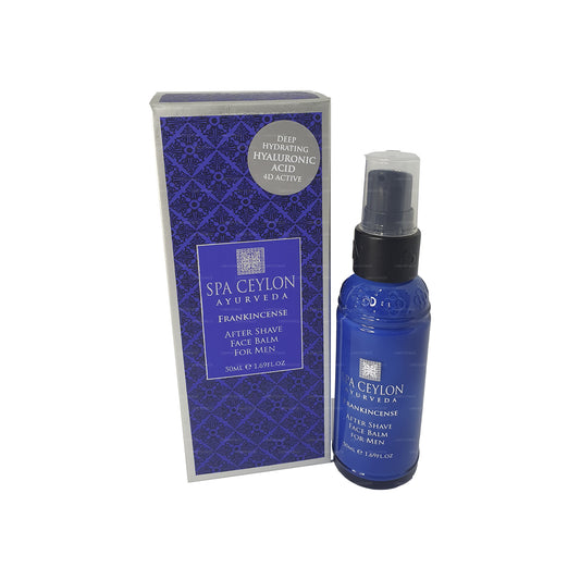 Spa Ceylon Frankincense Rituals voor mannen gezichtsbalsem voor na het scheren (60 ml)