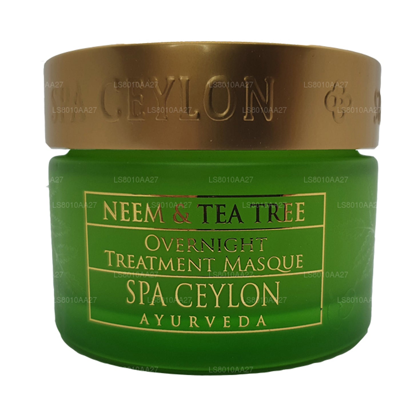 Spa Ceylon masker voor nachtbehandeling met neem en theeboom (100 g)