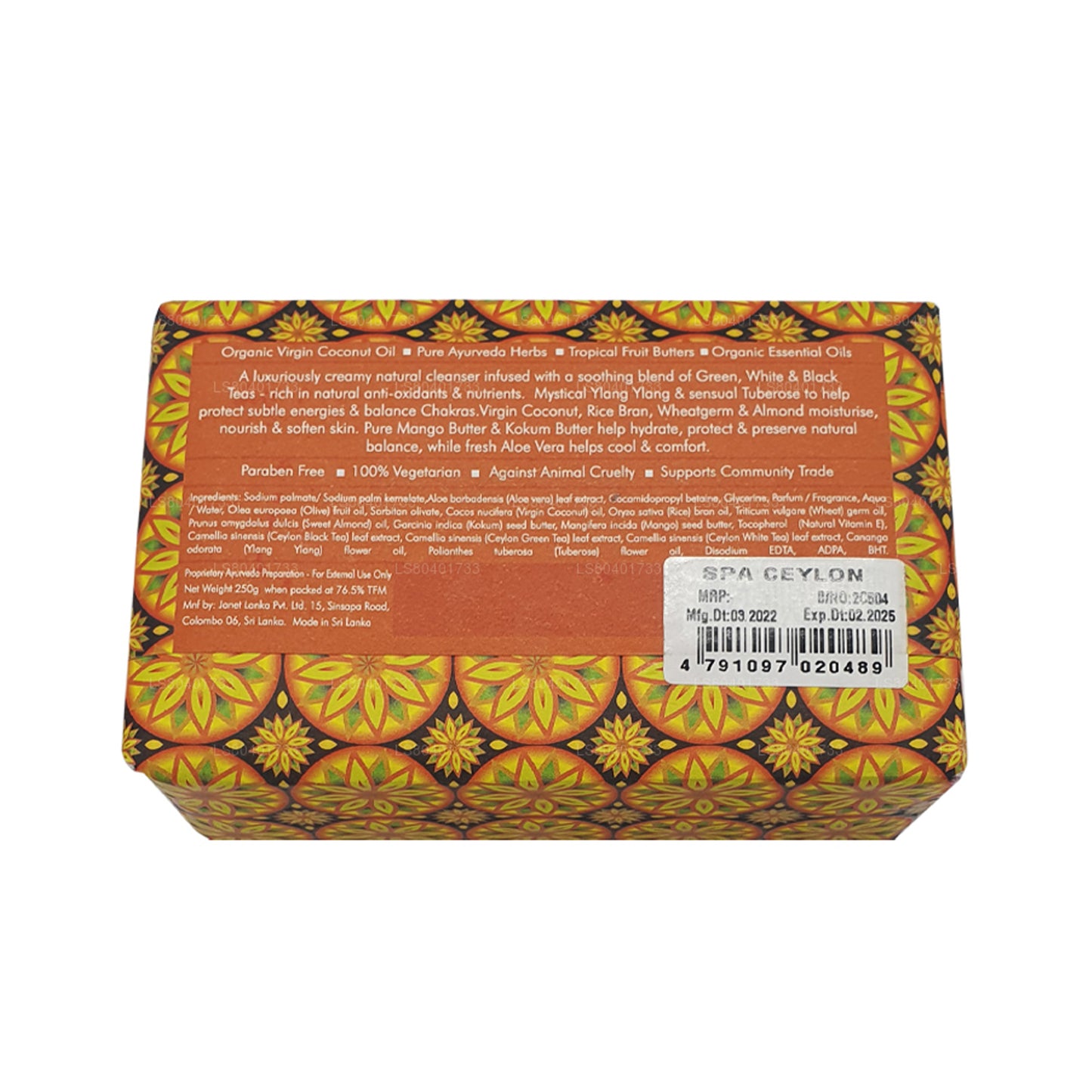 Spa Ceylon Ceylon Tea Ylang luxe zeep (250 g)