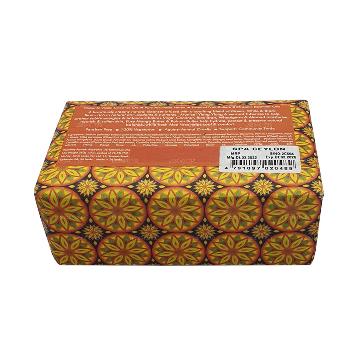 Spa Ceylon Ceylon Tea Ylang luxe zeep (250 g)