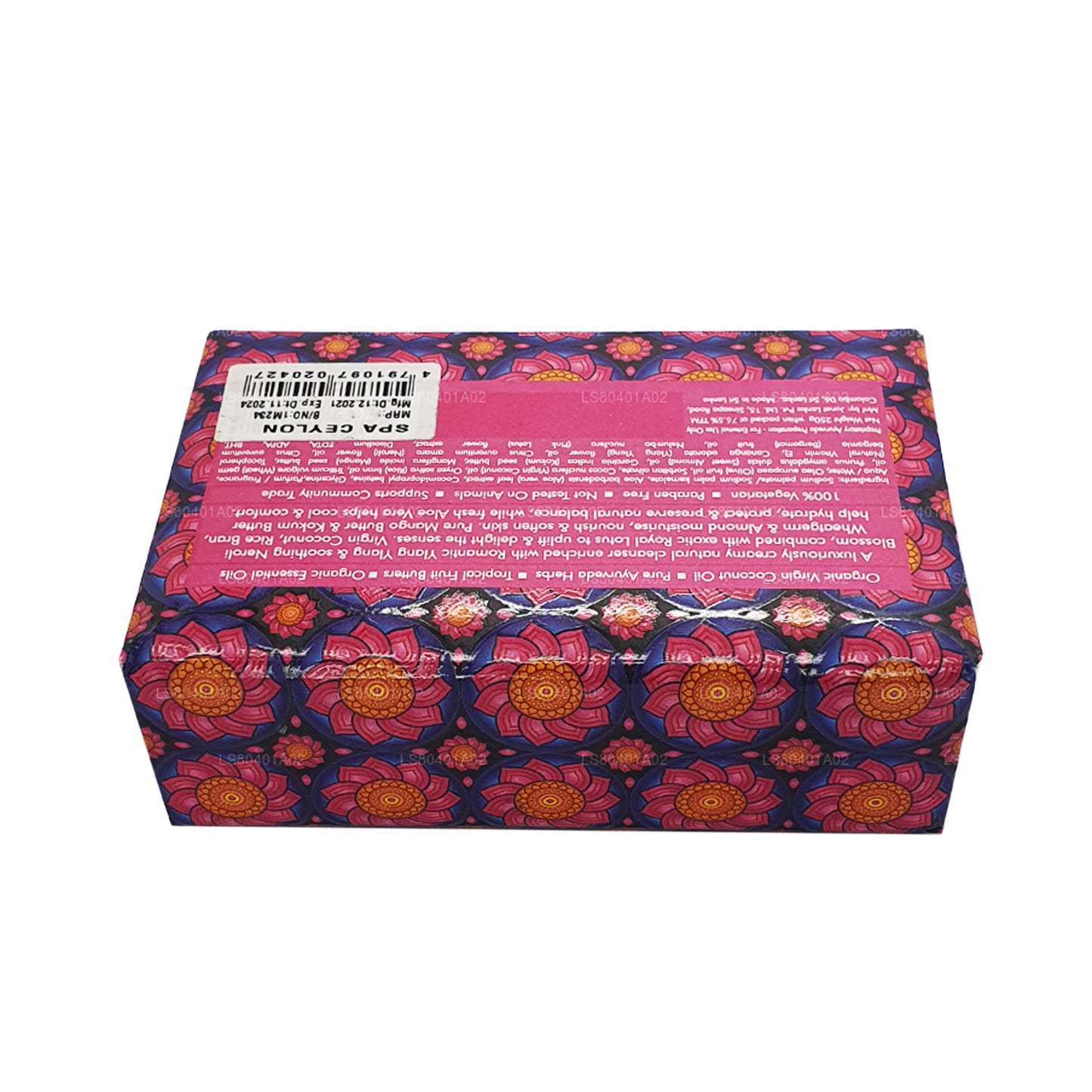 Spa Ceylon Pink Lotus Almond luxe zeep (250 g)