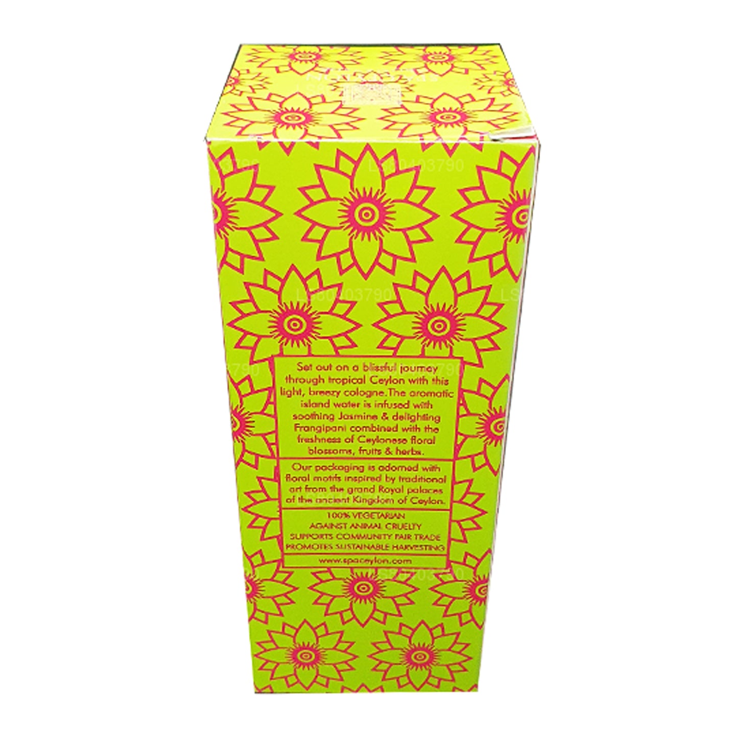 Spa Ceylon Jasmine Frangipani Eau de Ceylon (100 ml)