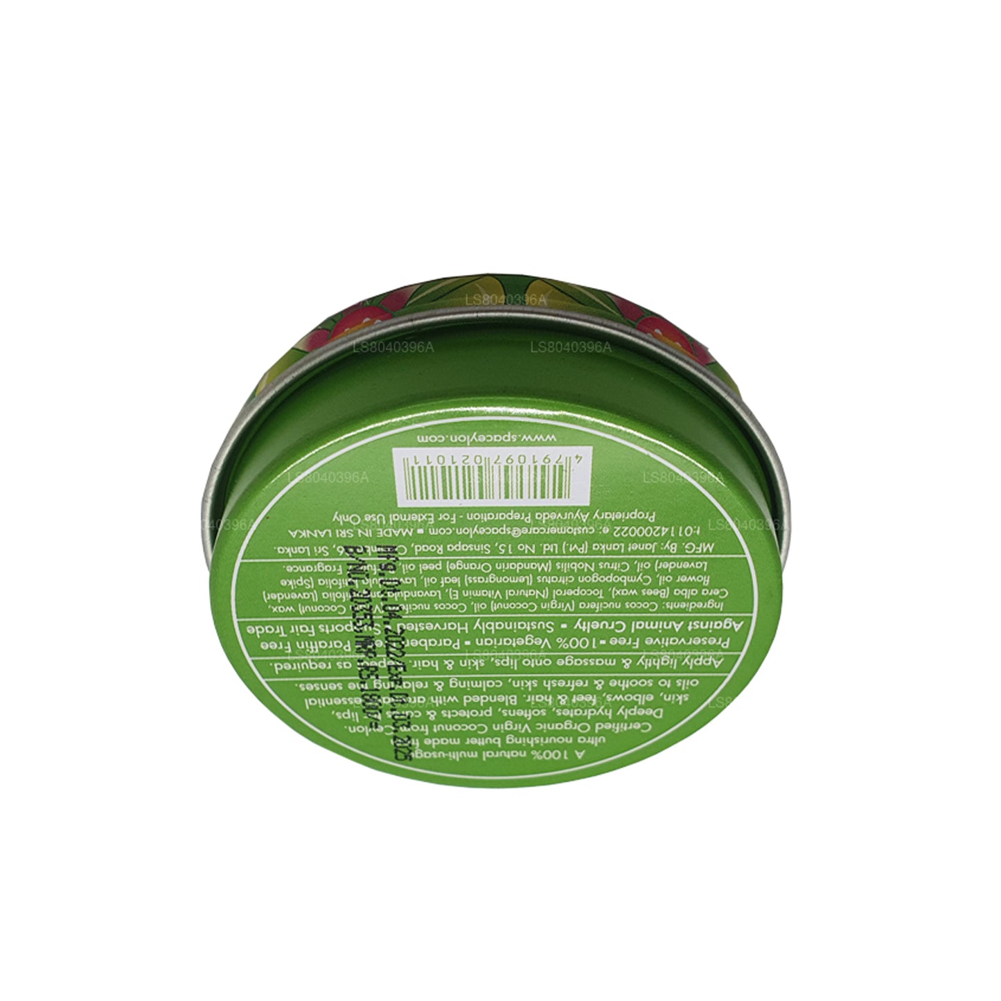 Spa Ceylon Lemongrass Natuurlijke Kokosboter van Mandarijn (25 g)