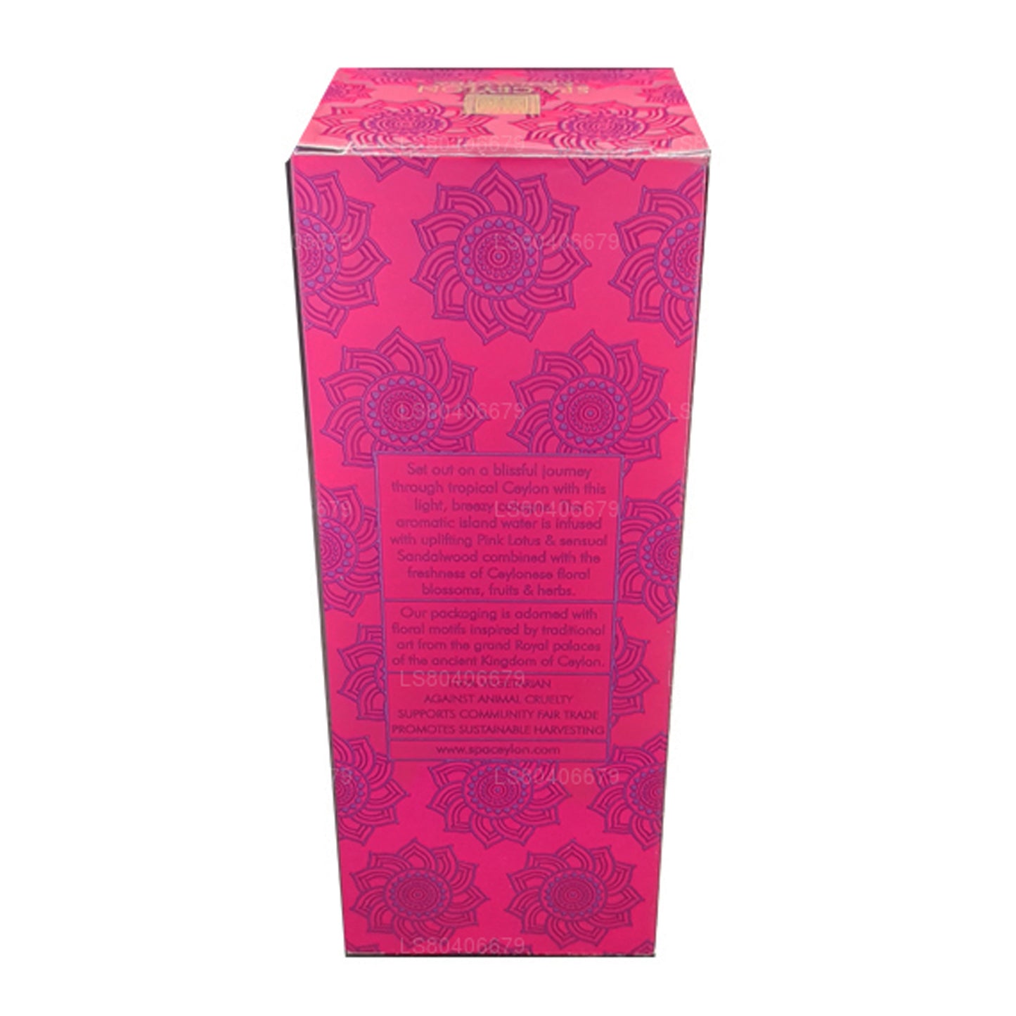 Spa Ceylon Pink Lotus Sandelhout Eau de Ceylon (100 ml)