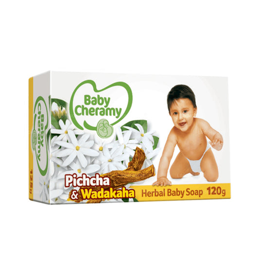 Baby Cheramy Pichcha en Wadakaha kruidenbabyzeep (120 g)