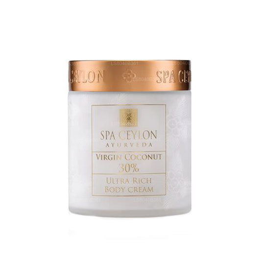 Spa Ceylon Virgin Coconut 30% - Ultrarijke lichaamscrème (200 g)