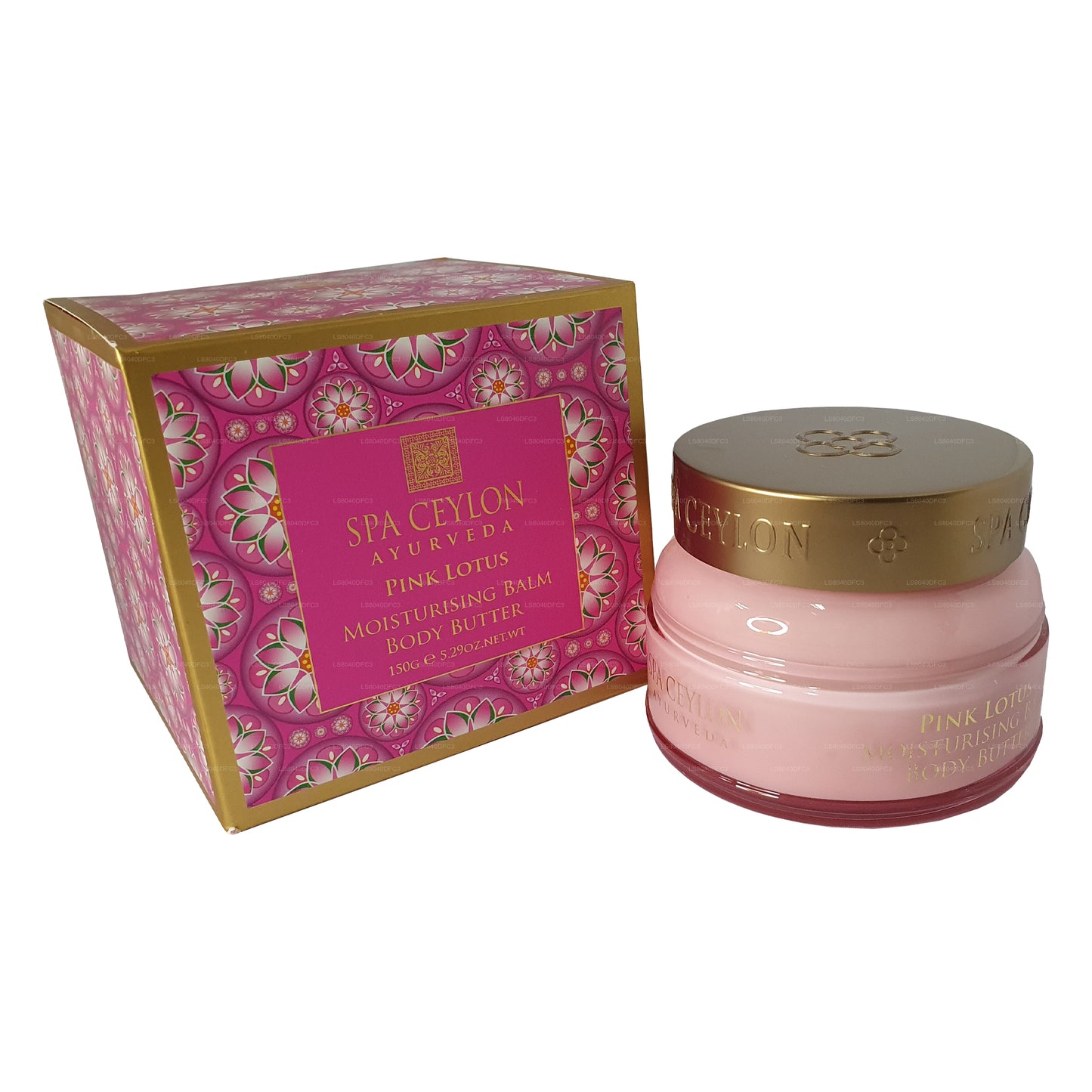 Spa Ceylon Pink Lotus Moisturising Balm Body Butter (150g)