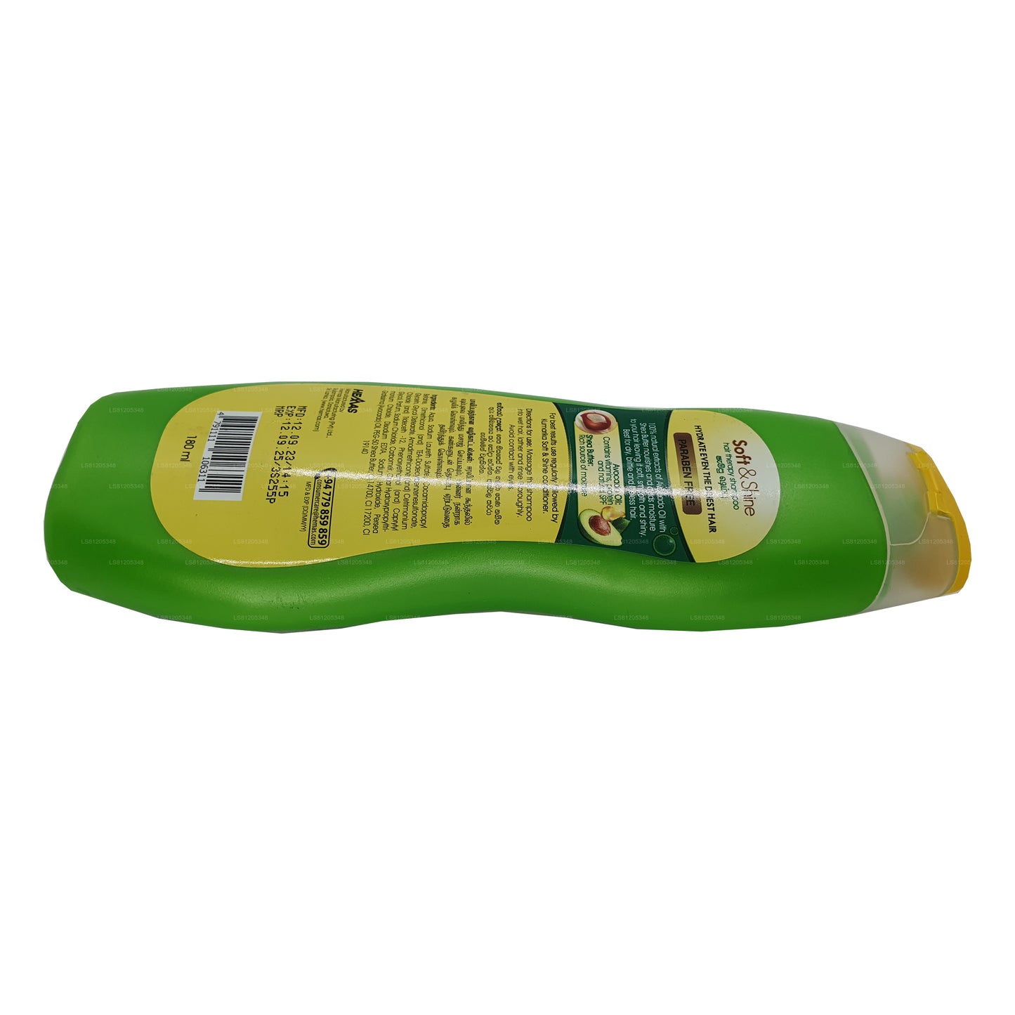 Kumarika shampoo voor zachte en glanzende haartherapie (180 ml)