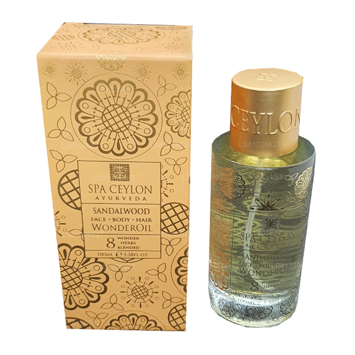 Spa Ceylon wonderolie van sandelhout (100 ml)