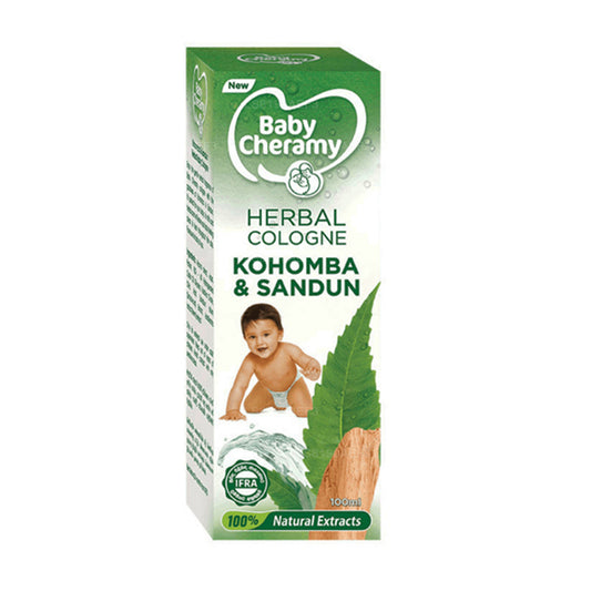 Baby Cheramy Herbal Kohomba en Sandun Cologne (100 ml)
