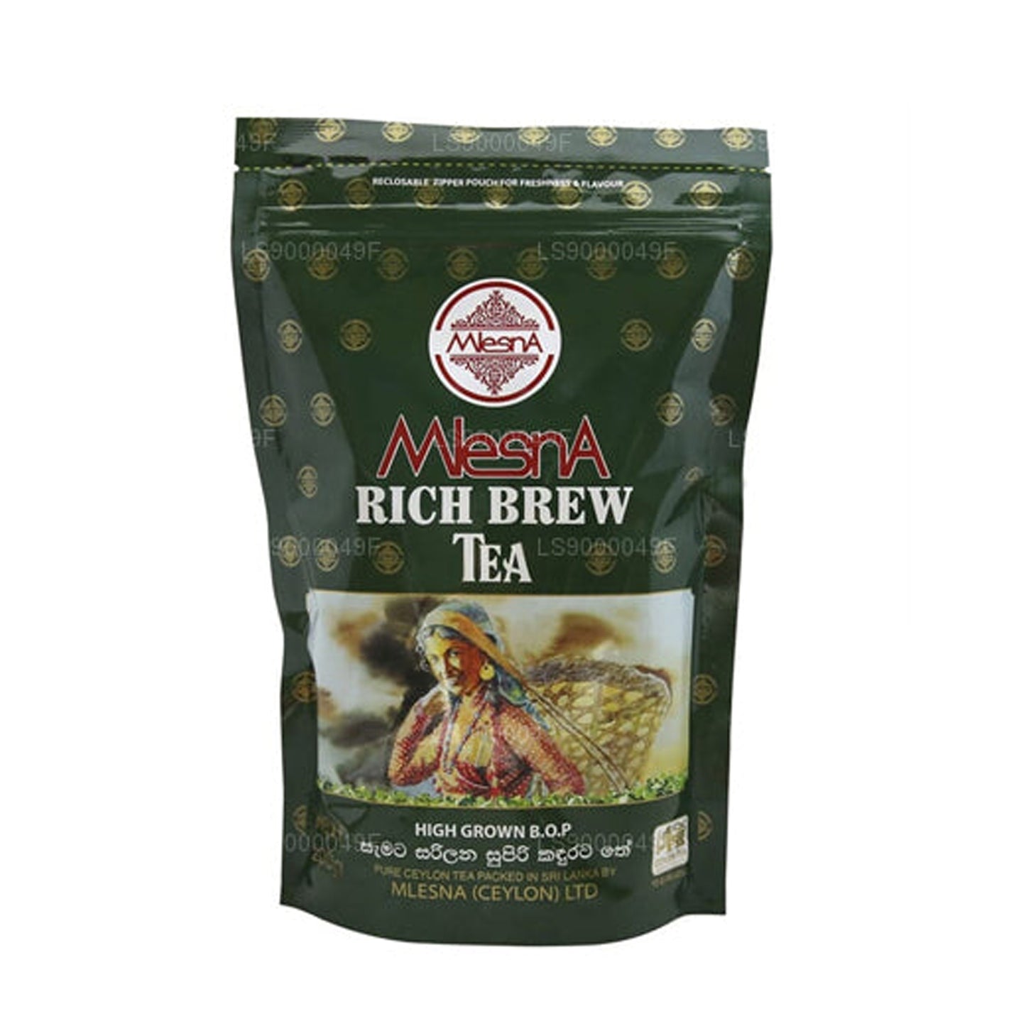 Mlesna Tea Rich Brew drievoudig gelamineerde zak (200 g)