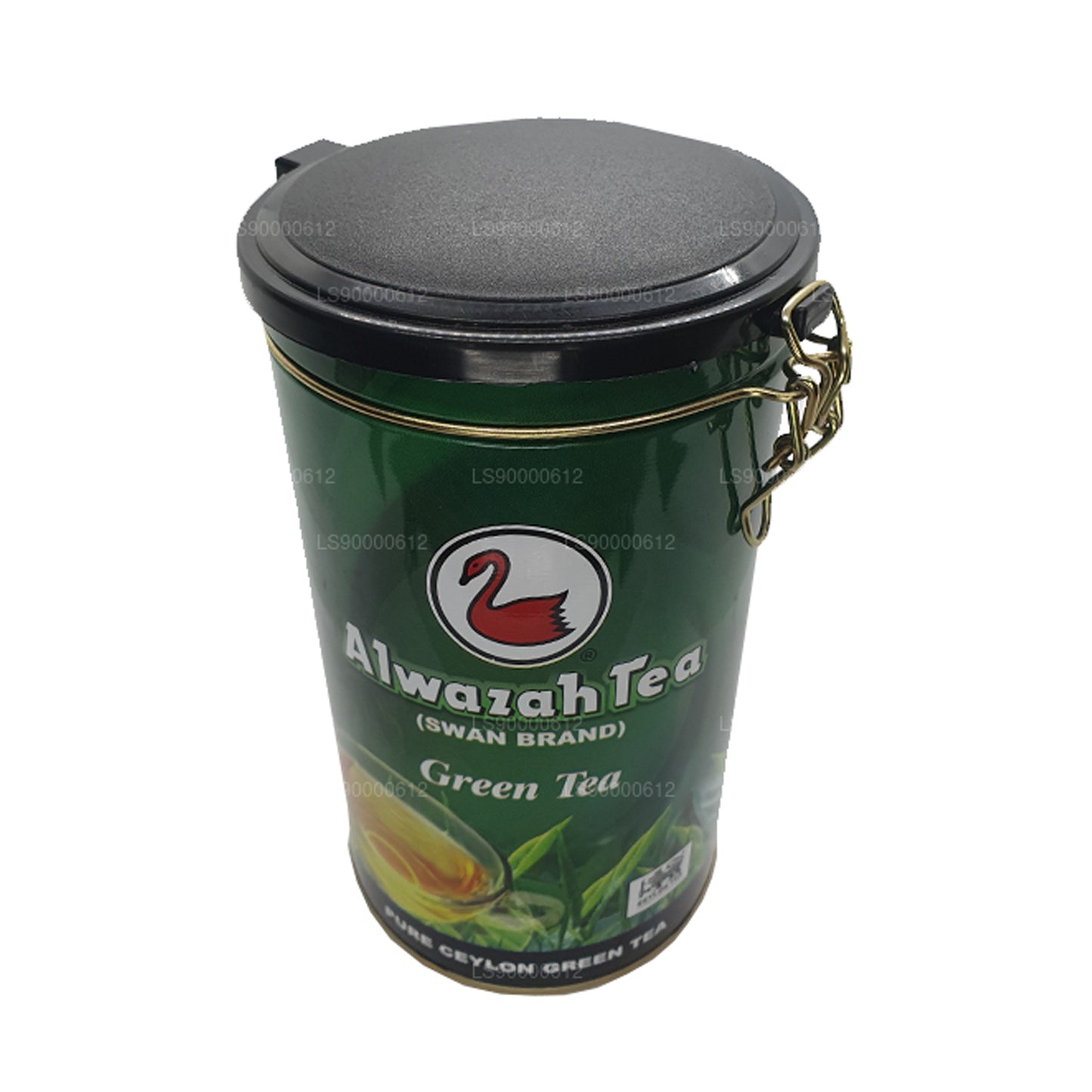 Alwazah Pure Ceylon groene theeblik (300 g)