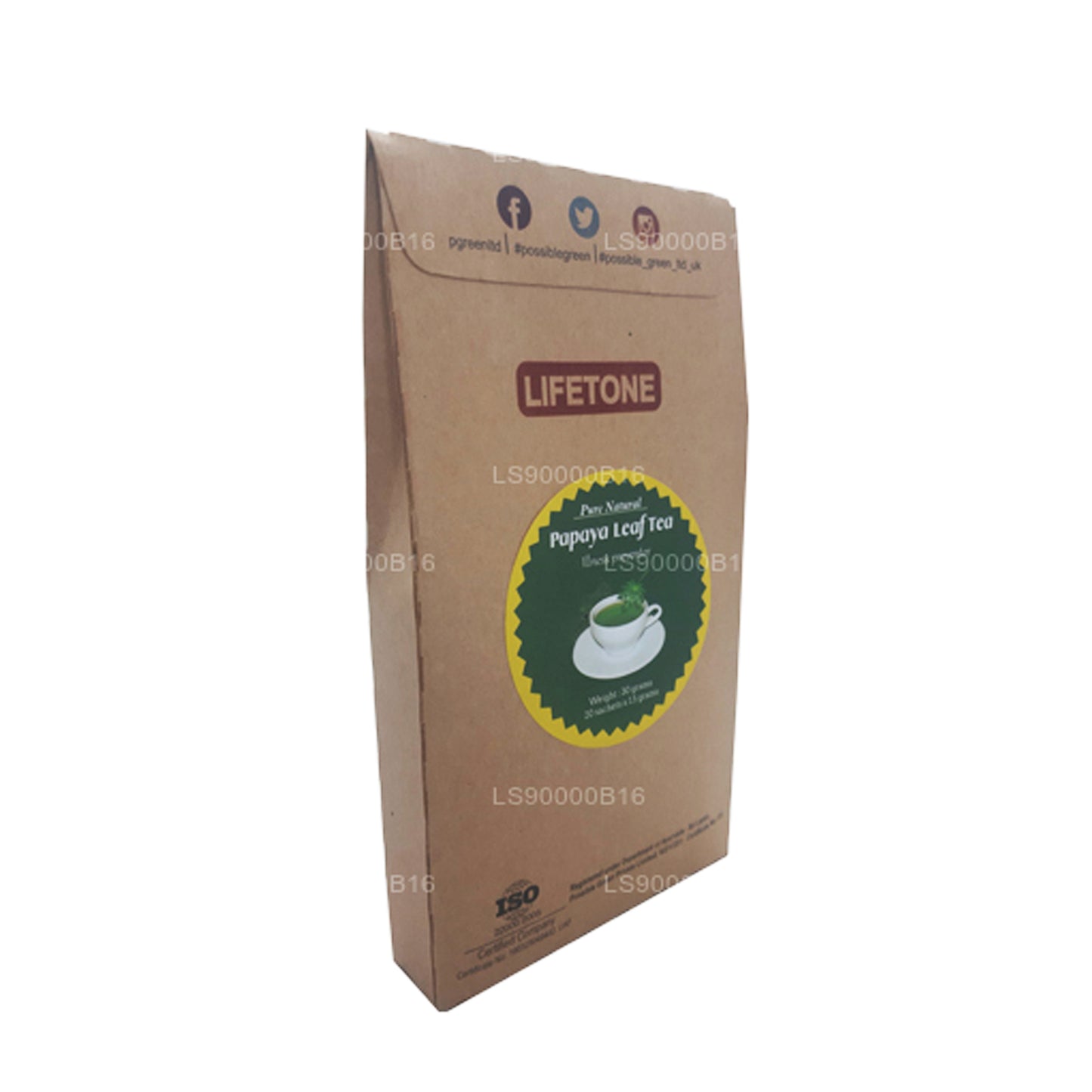 Lifetone thee met papajabladeren (30 g)