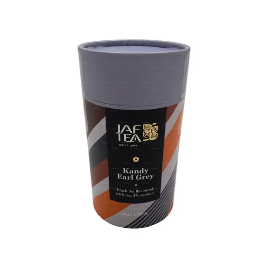 Jaf Tea Kandy Earl Grey zwarte thee op smaak gebracht met koninklijke bergamot (50 g)