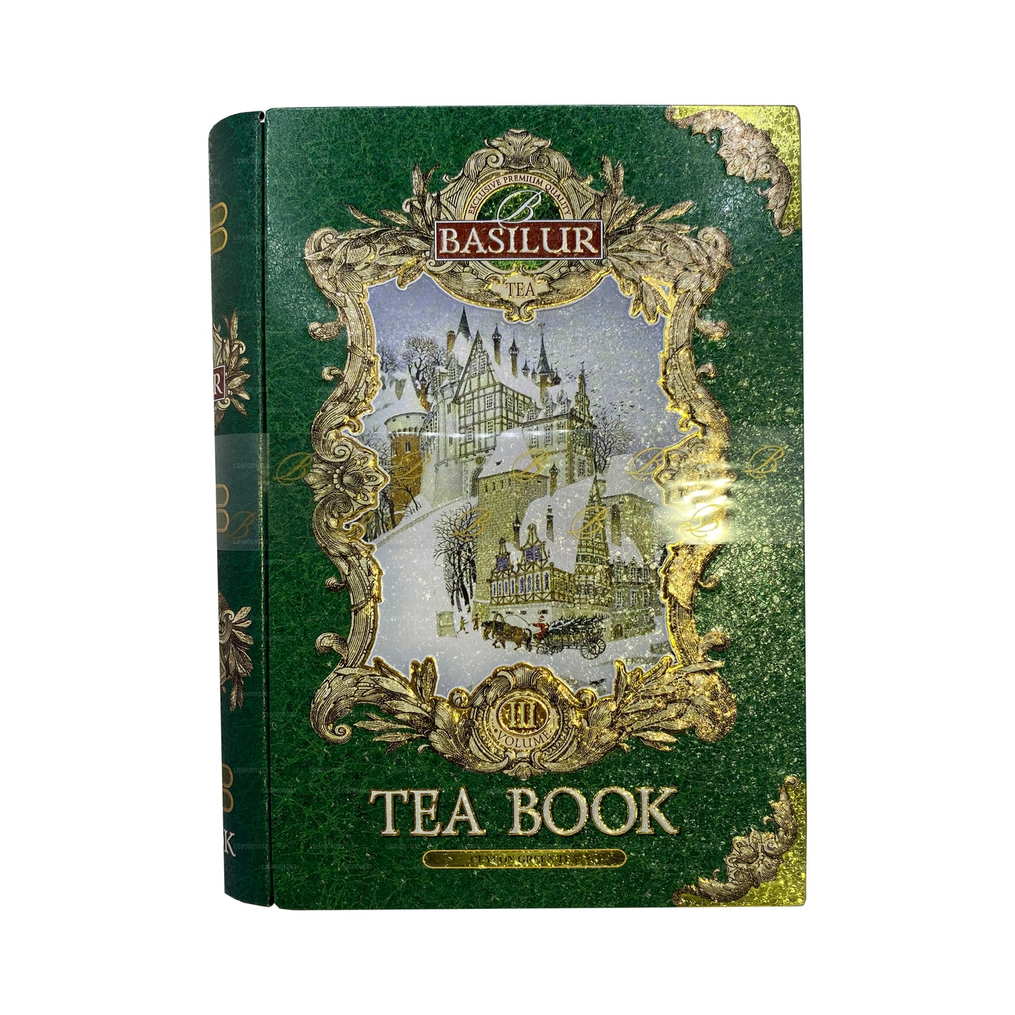 Basilur Theeboek „Theeboek Volume III - Groen” (100g) Caddy