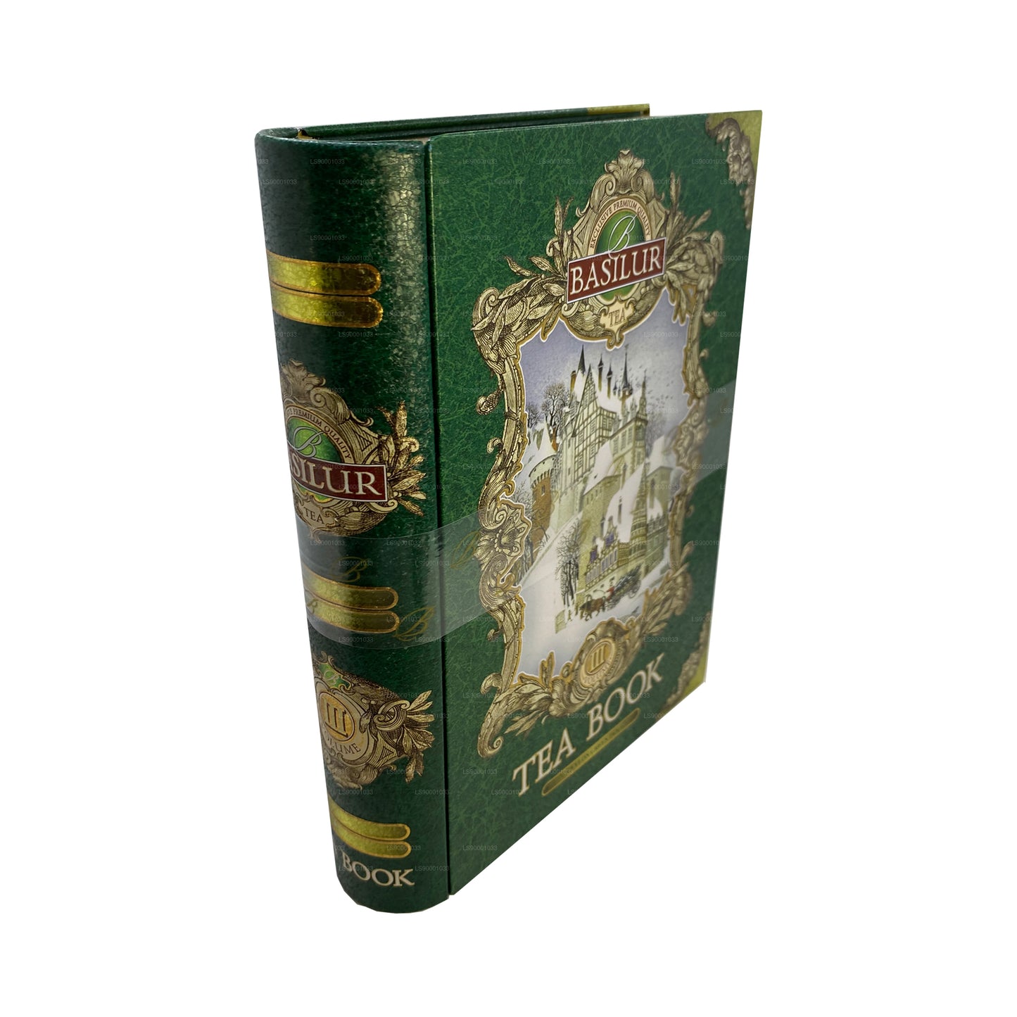 Basilur Theeboek „Theeboek Volume III - Groen” (100g) Caddy