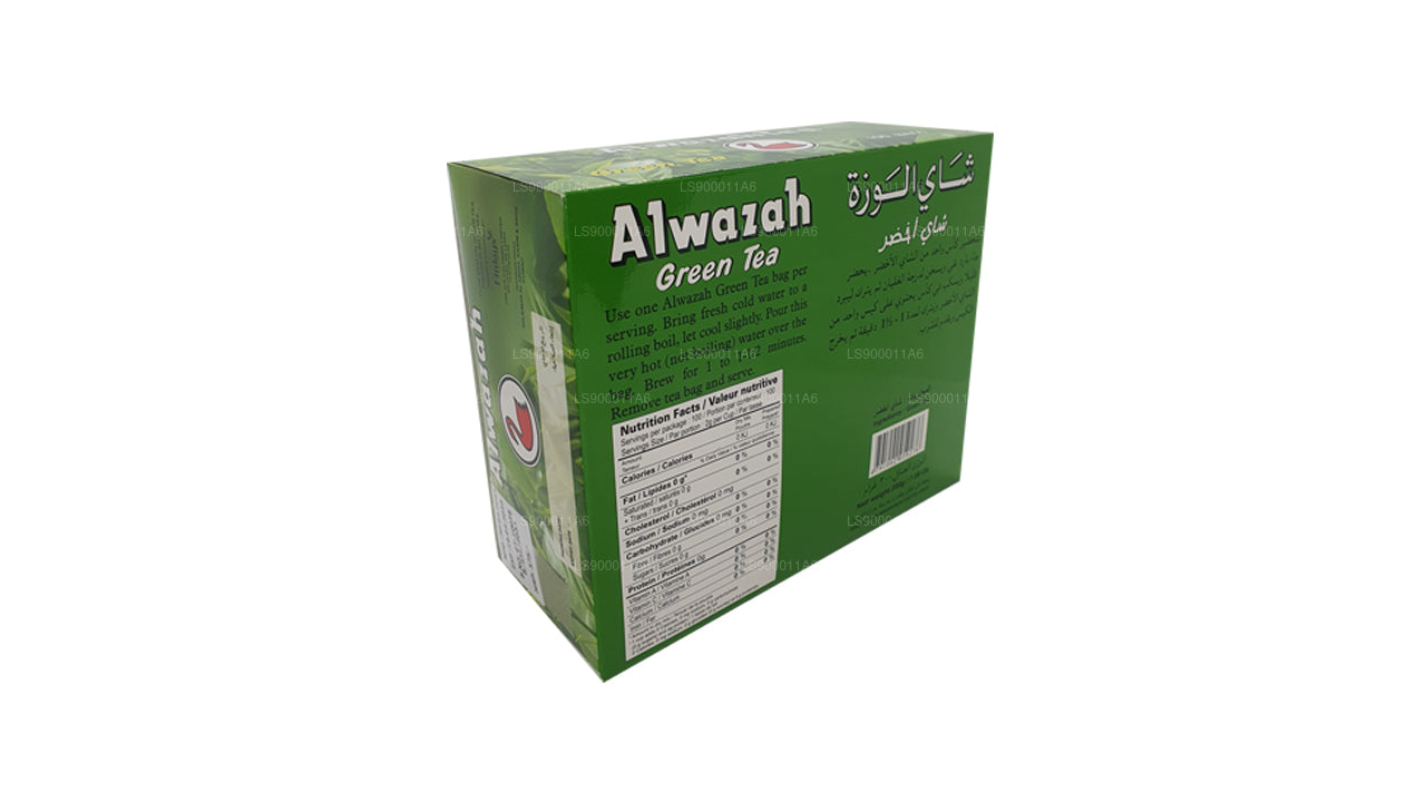 Alwazah groene thee 100 theezakjes (200 g)