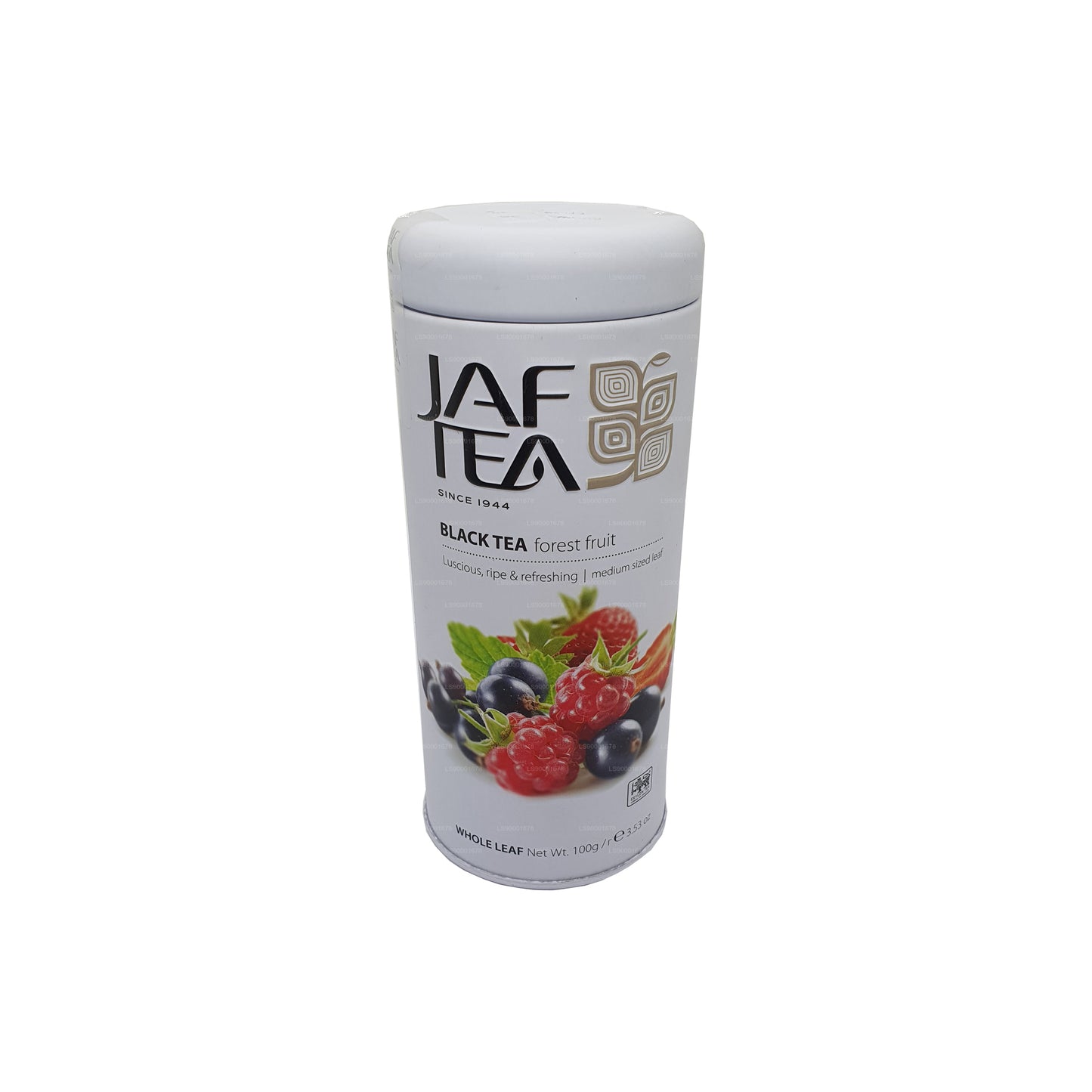 Jaf Tea Pure Fruit Collection Bosvruchten (100 g) blik