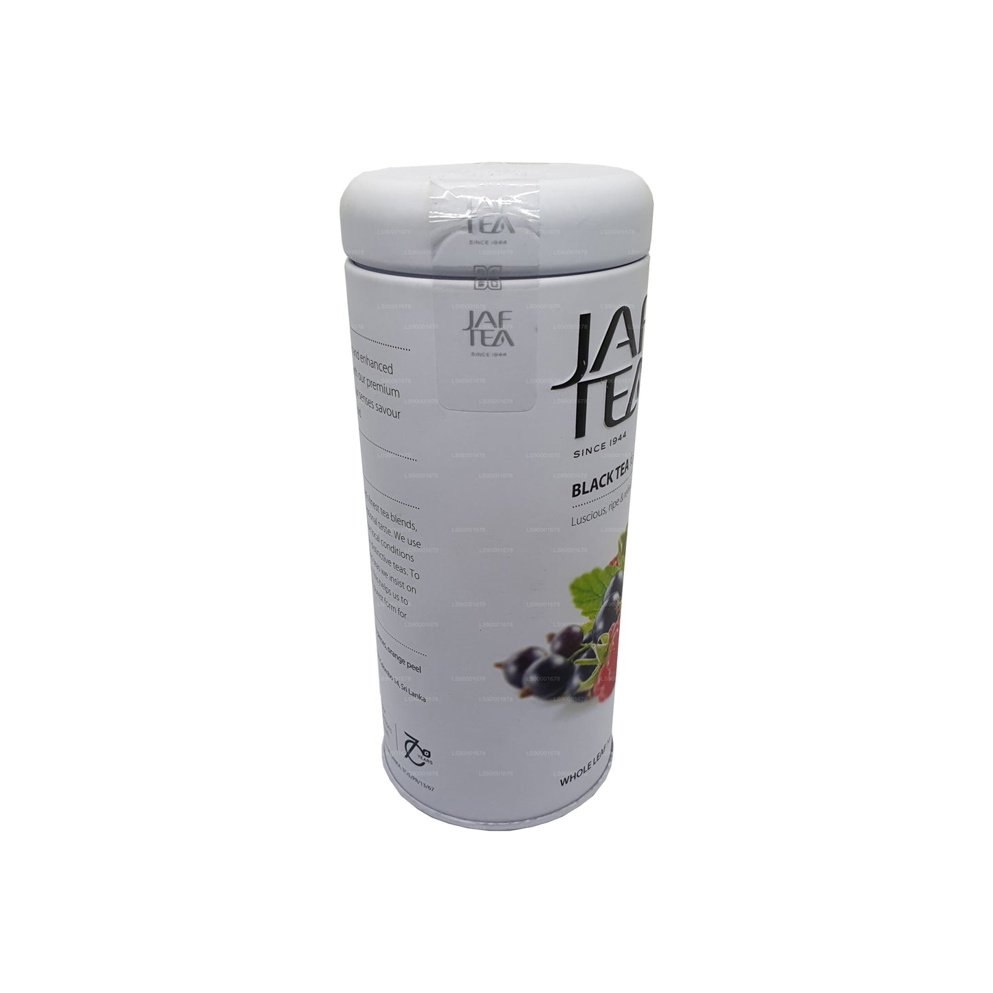 Jaf Tea Pure Fruit Collection Bosvruchten (100 g) blik