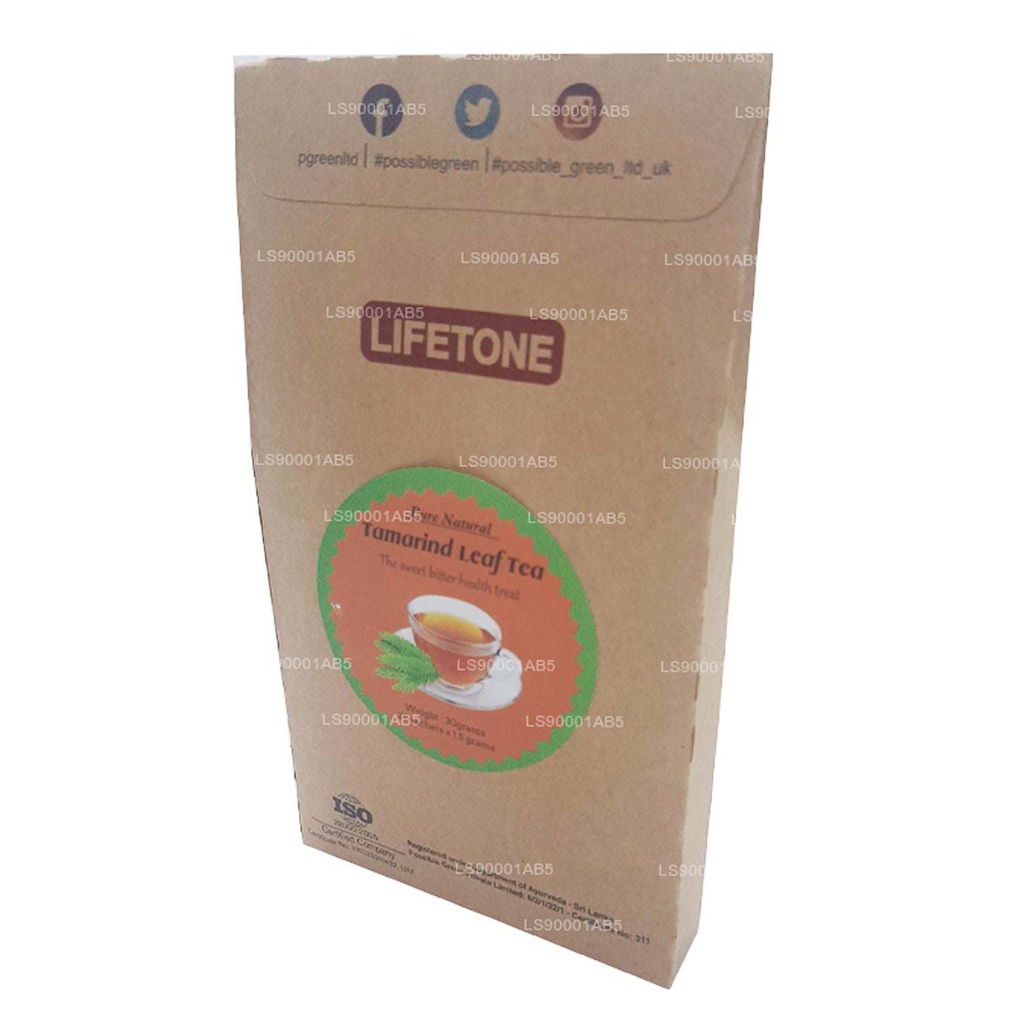 Lifetone thee met tamarindebladeren (40 g)