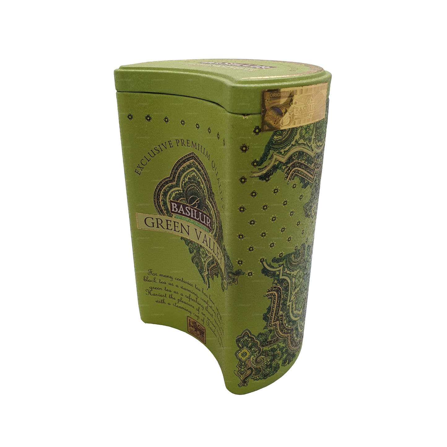 Basilur Oriental Collection Green Valley Tin Caddy (100g)