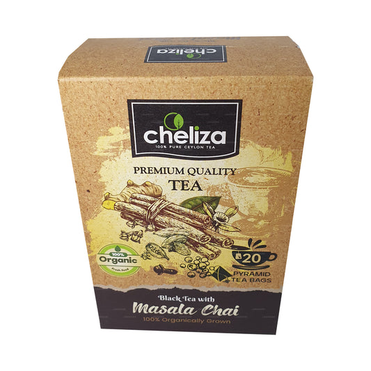 Cheliza Black Tea with Masala Chai (50g) 20 Tea Bags