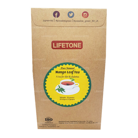 Lifetone thee met mangobladeren (40 g)