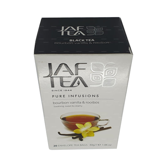 Jaf Tea Pure Infusions Collection Bourbon Vanilla Rooibos (30 g) 20 theezakjes
