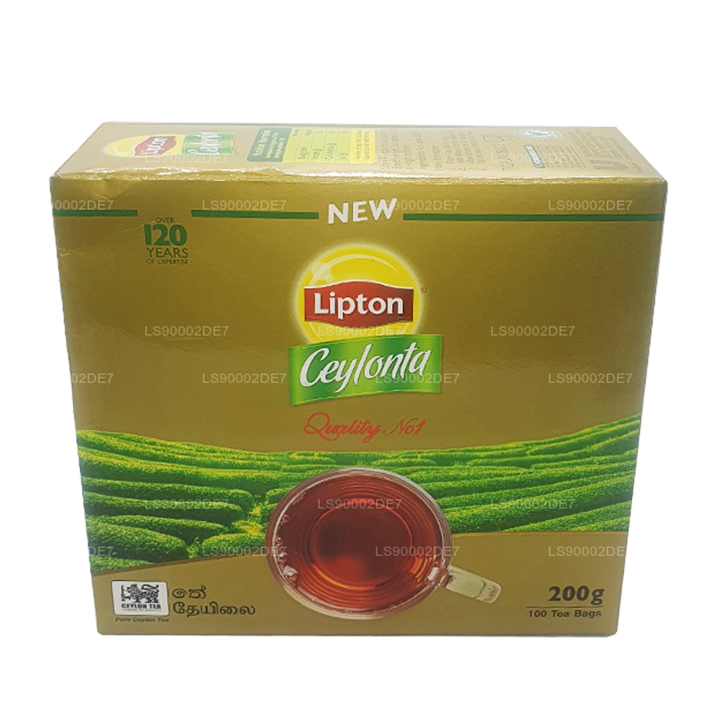 Lipton Ceylonta thee (200 g) 100 theezakjes