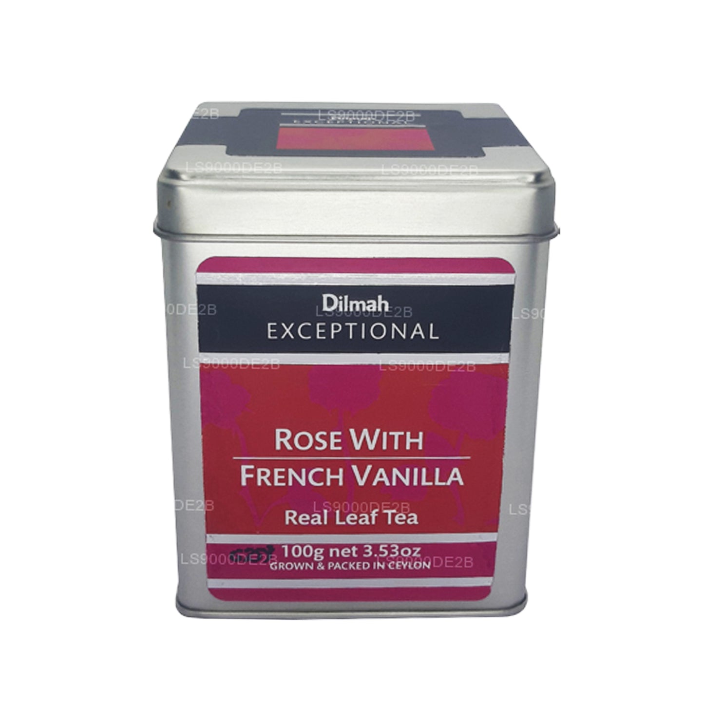 Dilmah Exceptional Rose met Franse vanille thee met echte bladeren (40 g) 20 theezakjes