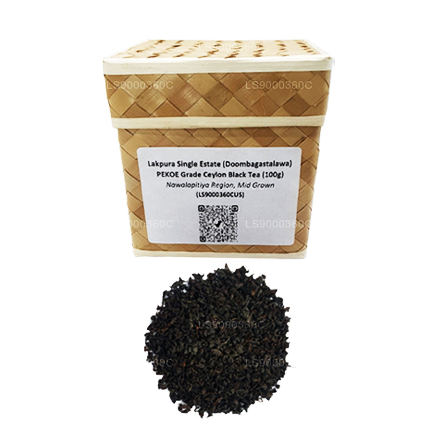 Lakpura Single Estate (Doombagastalawa) PEKOE Grade Ceylon zwarte thee (100 g)