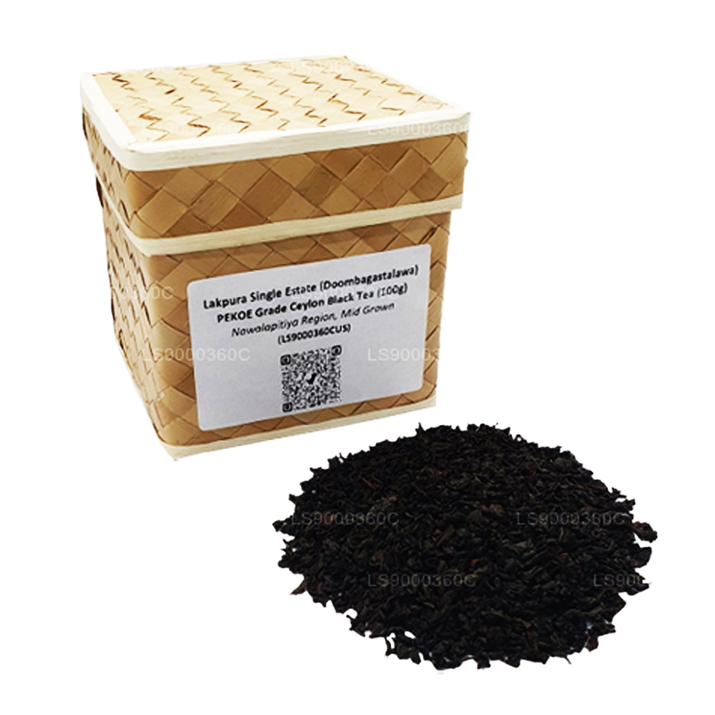 Lakpura Single Estate (Doombagastalawa) PEKOE Grade Ceylon zwarte thee (100 g)