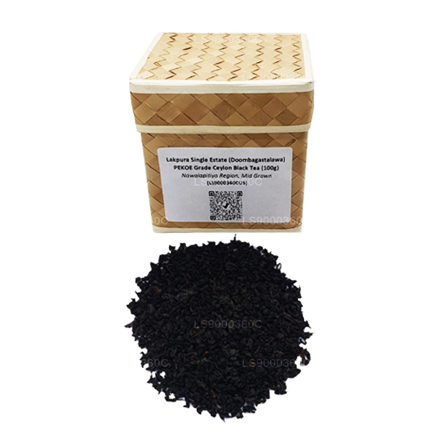 Lakpura Single Estate (Doombagastalawa) PEKOE Grade Ceylon zwarte thee (100 g)