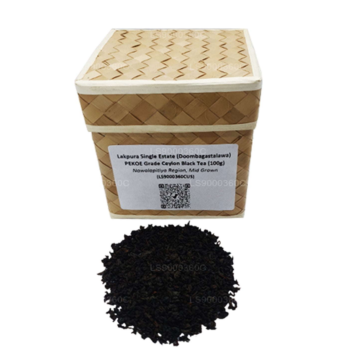 Lakpura Single Estate (Doombagastalawa) PEKOE Grade Ceylon zwarte thee (100 g)