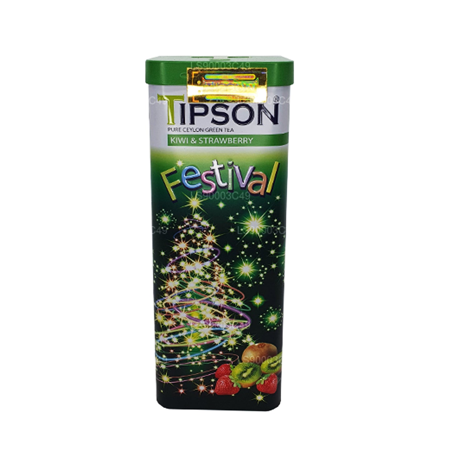 Tipson Festival groene thee met kiwi en aardbei (75 g)