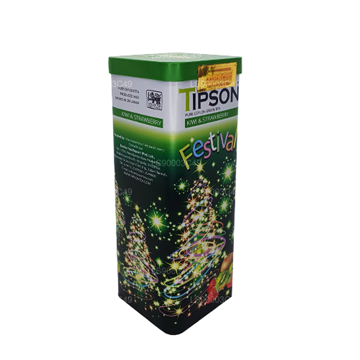 Tipson Festival groene thee met kiwi en aardbei (75 g)