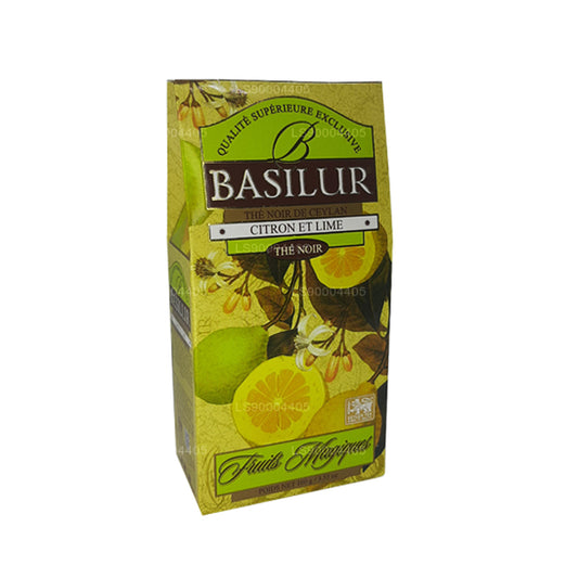 Basilur Ceylon zwarte thee met citroen en limoen (100 g)