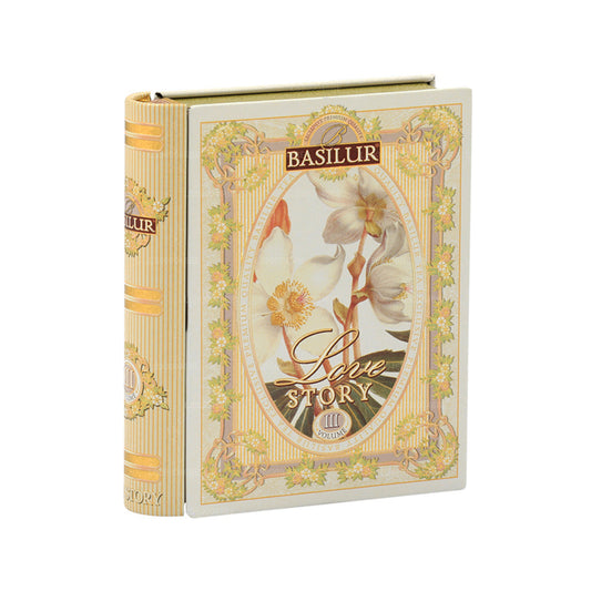 Basilur „Miniature Tea Book - Love Story Volume III” (10 g) Caddy