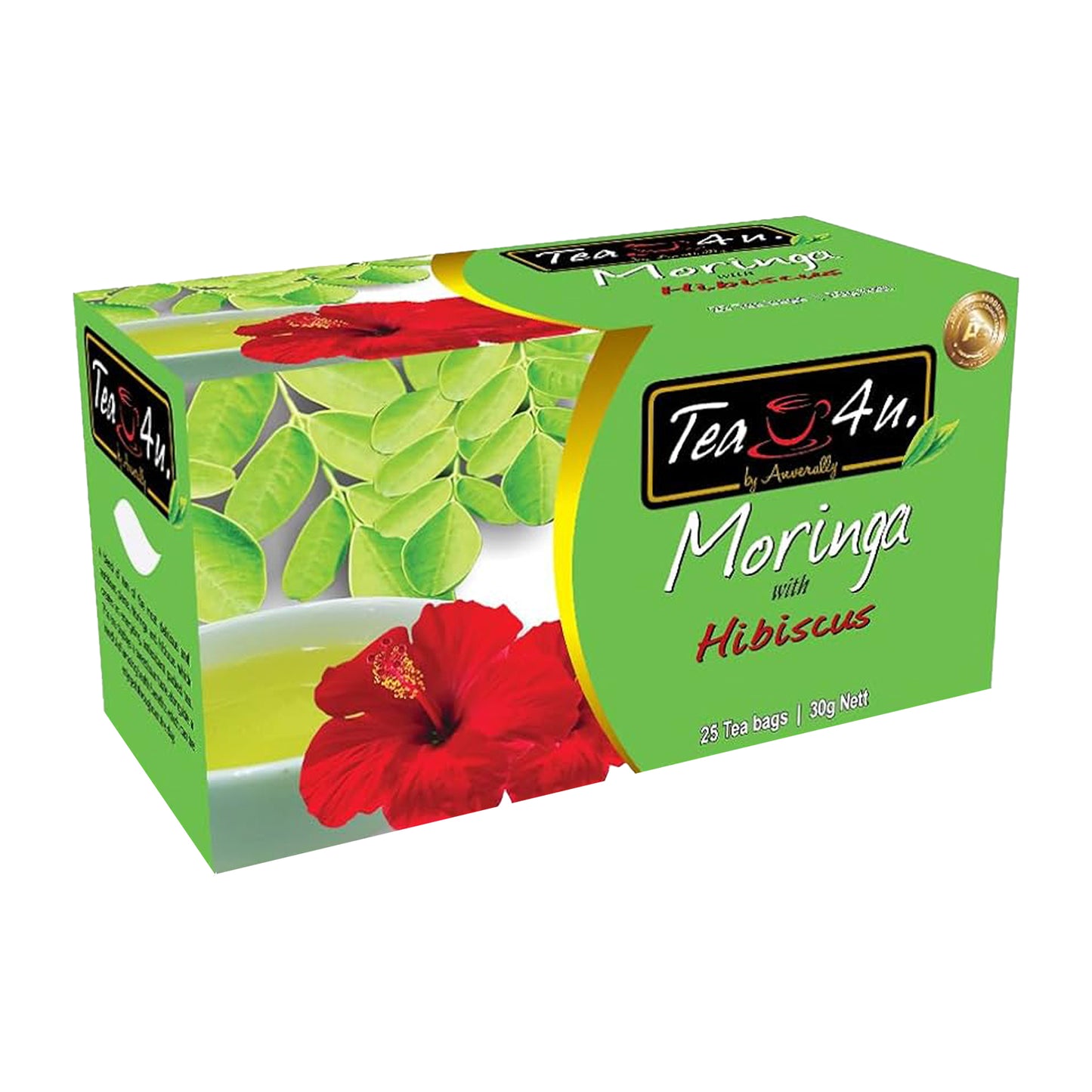 Tea4U Moringa met Hibiscus (30g) 25 theezakjes