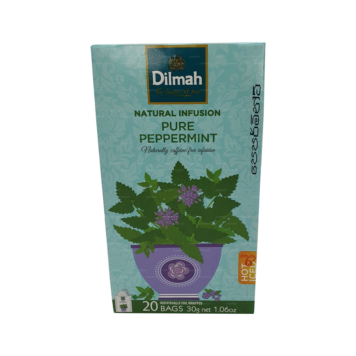 Dilmah Natural Infusion Pure Peppermint (30 g) 20 theezakjes