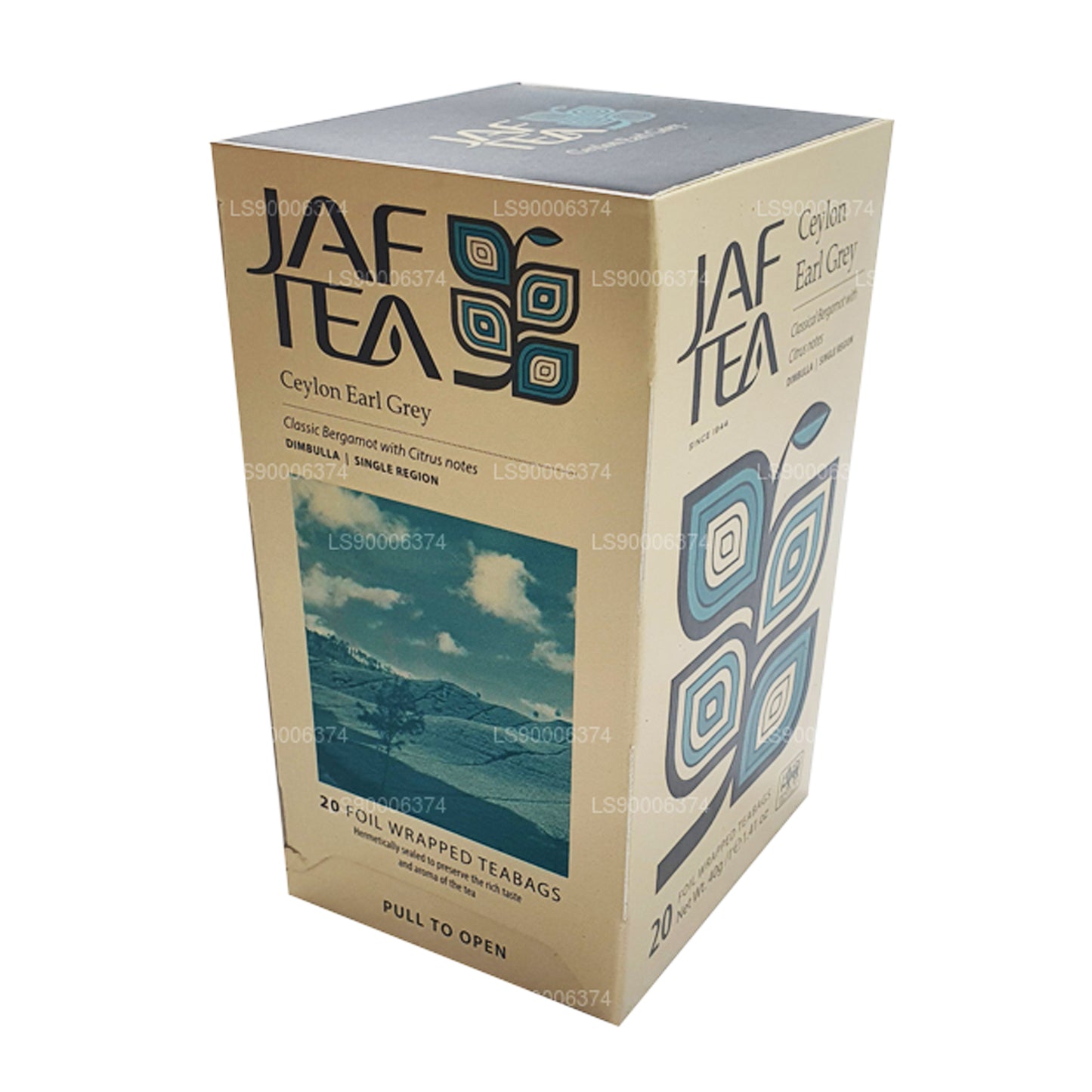 Jaf Tea Ceylon Earl Grey (40 g) 20 theezakjes